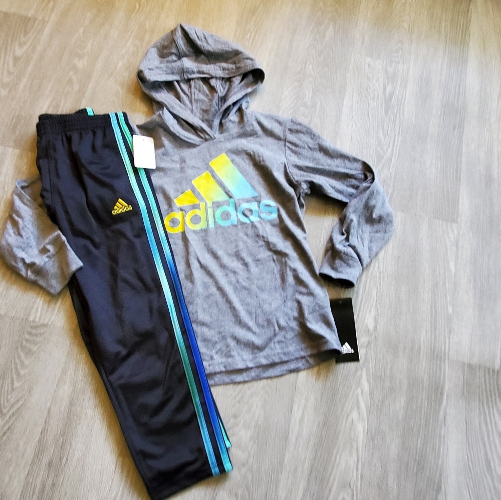 Size 6 Adidas Jogger Set NWT